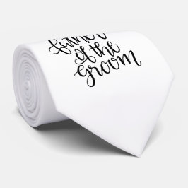 Vater der Groom-Krawatte Krawatte