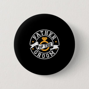Vater der Groom Redewendungen Bachelor Party Hochz Button