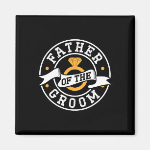 Vater der Groom Redewendungen Bachelor Party Hochz Magnet