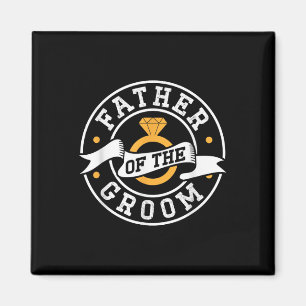 Vater der Groom Redewendungen Bachelor Party Hochz Magnet