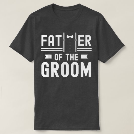 Vater der Groom Redewendungen Bachelor Party Hochz T-Shirt (Design vorne)