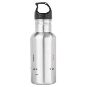 Vater der Groom Water Flasche HAMbyWG Edelstahlflasche (Rückseite)