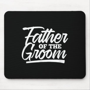 Vater der Groom Wedding Bachelor Party Matchin Mousepad