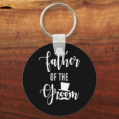Vater der Groomehe Schlüsselanhänger (Vorderseite)