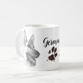 Vater der Hirten Kaffeetasse (Vorderseite Links)