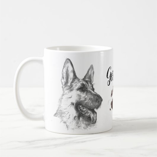 Vater der Hirten Kaffeetasse (Links)