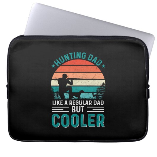 Vater der Jagd Laptopschutzhülle (Vorderseite)