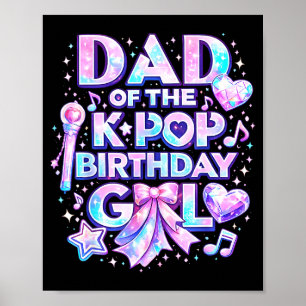 Vater der K-Pop-Birthday-Girls Koreanische Musik M Poster