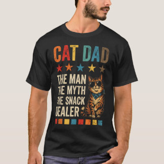 Vater der Katze Der Mann Mythos Snack-Händler Lust T-Shirt