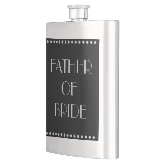 Vater der klassischen Bride-Flasche Flachmann (Links)