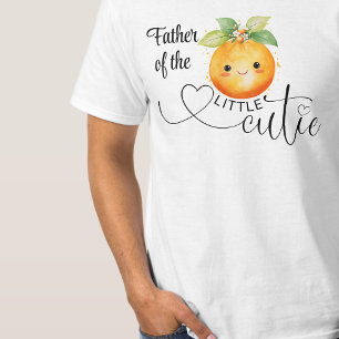 Vater der kleinen süßen Citrus Orange T-Shirt