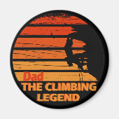 Vater der Kletterlegende Magnet (Vorne)