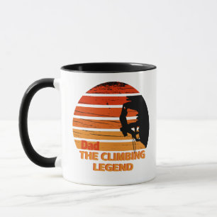 Vater der Kletterlegende Tasse