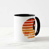 Vater der Kletterlegende Tasse (VorderseiteRechts)