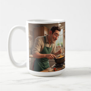 Vater der Koch Geburtstag Kaffeetasse