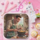 Vater der Koch Geburtstag Pappteller (Party)