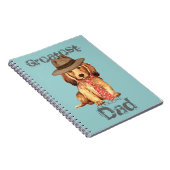 Vater der langhaarigen Dackel Notizblock (Rechte Seite)