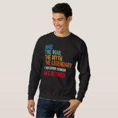 Vater Der legendäre IT-Anwender-Support-Techniker Sweatshirt (Vorne ganz)
