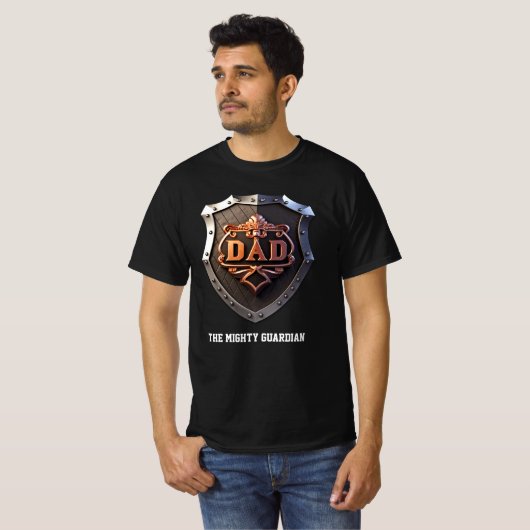 Vater Der mächtige Wächter T-Shirt (Vorne ganz)