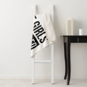 Vater der Mädchen #Outnumed Sherpadecke (Beispiel)