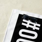 Vater der Mädchen #Outnumed Strandtuch (Beispiel)