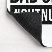 Vater der Mädchen #Outnummered Mousepad (Ecke)