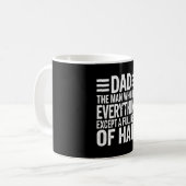 Vater, der Mann, der alles hat, außer einem vollen Kaffeetasse (Vorderseite Links)