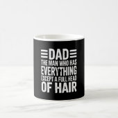 Vater, der Mann, der alles hat, außer einem vollen Kaffeetasse (Mittel)
