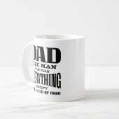Vater der Mann, der alles hat, außer einem vollen Kaffeetasse (Vorderseite Links)