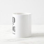 Vater der Mann, der alles hat, außer einem vollen Kaffeetasse (Mittel)