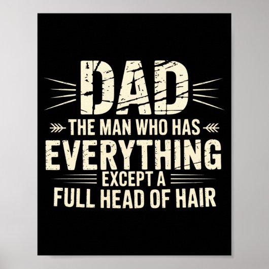 Vater, der Mann, der alles hat, außer einem vollen Poster (Vorne)