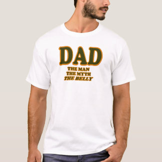 VATER der Mann der Mythos der Bauch-lustige T-Shirt