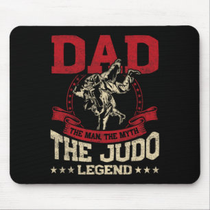 Vater der Mann der Mythos der Judo legendäre Desig Mousepad