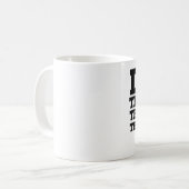 VATER der Mann der Mythos der Legende Kaffeetasse (Vorderseite Links)