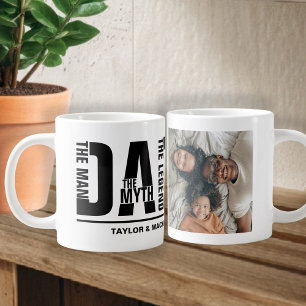 Vater Der Mann der Mythos der Legende Personalisie Jumbo-Tasse