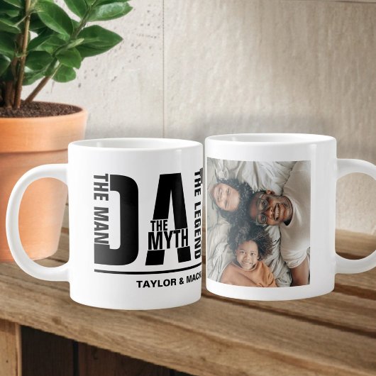 Vater Der Mann der Mythos der Legende Personalisie Jumbo-Tasse