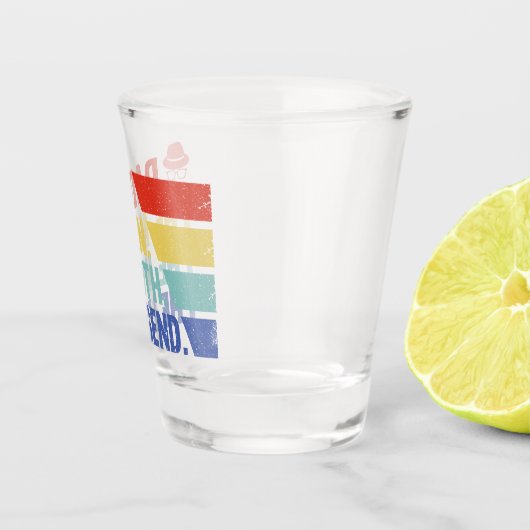 Vater. Der Mann, der Mythos, der Legende. Schnapsglas (Rechts)