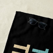  Vater. Der Mann, der Mythos, der Legende. Strandtuch (Beispiel)