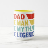  Vater. Der Mann, der Mythos, der Legende. Tasse (Zentrum)