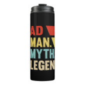 Vater. Der Mann, der Mythos, der Legende. Thermosbecher (Vorderseite)