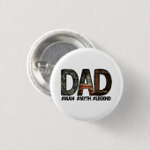Vater - der Mann der Mythos der Legende Vater; Vat Button (Vorne & Hinten)