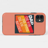 Vater der Mann, der Mythos, der schlechte Einfluss Case-Mate iPhone Hülle (Rückseite (Horizontal))