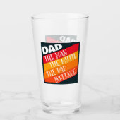 Vater der Mann, der Mythos, der schlechte Einfluss Glas (Vorderseite)