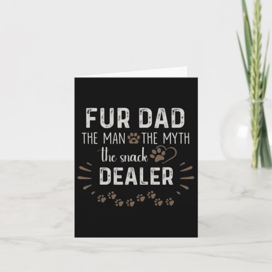 Vater Der Mann, der Mythos der Snack-Händler Hund Karte (Vorderseite)
