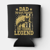 Vater - Der Mann, der Mythos, die Legende der Fisc Dosenkühler (Rückseite)