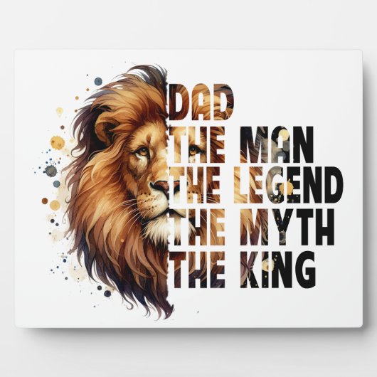 Vater: Der Mann, der Mythos, die Legende Fotoplatte (Vorderseite)