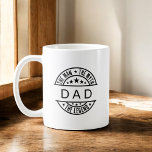 Vater der Mann, der Mythos, die Legende Kaffeetasse<br><div class="desc">Feiern Sie die Legende in Ihrem Leben mit der Tasse "Der Mann, der Mythos, die Legende"! Lassen Sie es sich mit Ihrem Namen zu einem einzigartigen und humorvollen Geschenk machen, das sich perfekt zum Kaffee oder Tee am Morgen eignet. Diese Tasse, die aus langlebiger Keramik gefertigt wurde, zeichnet sich durch...</div>