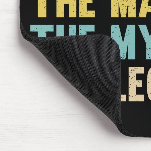 Vater. Der Mann, der Mythos, die Legende. Mousepad (Ecke)