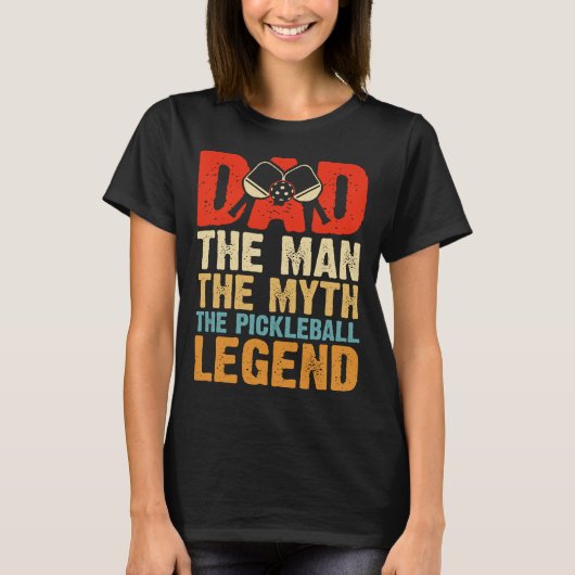 Vater: Der Mann, der Mythos, die Legende von Pickl T-Shirt (Vorderseite)