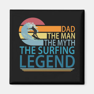 Vater der Mann, der Mythos, die Segelbrille Magnet